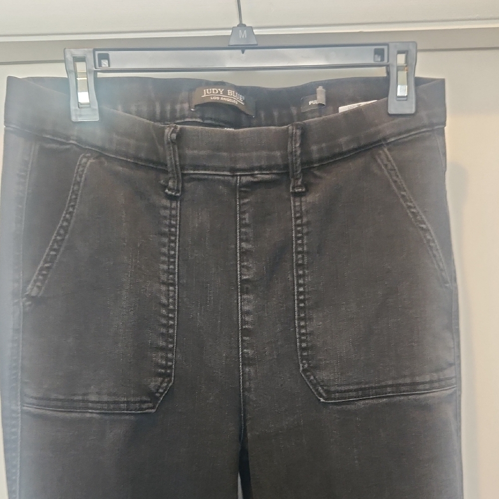 Judy Blue Women's Dark Gray High Rise Jeans